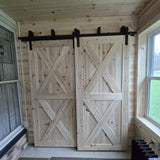 Natural Pine Wood Barn Door