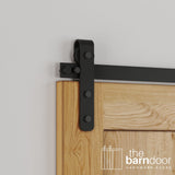J-Strap Stainless Steel Barn Door Hardware Kit