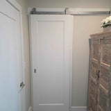 J Top Mount Heavy Duty Sliding Barn Door Hardware Kit
