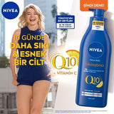 Nivea Q10 Firming Body Lotion - Intensive Moisturization & Firming Benefits for All Skin Types