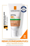 La Roche-Posay Tinted Sunscreen Gel-Cream SPF 50+ - Oil Control, Matte Finish for Sensitive Skin