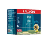 Ocean Plus Omega-3 Fish Oil - High-Dose Omega-3, Purified Fish Oil Capsules, 90 Count