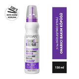 Urban Care Shake N Repair Hair Smoothing Foam - Vegan, Heat Protectant, Dermatologically Tested