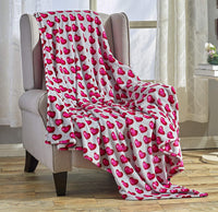 Cozy Festive Holiday Throw Blanket 50" x 60"