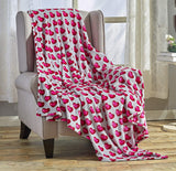 Cozy Festive Holiday Throw Blanket 50" x 60"