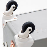 Minimalism 3 Pieces Luggage Set - Light Grey's