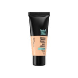 Maybelline New York Fit Me Matte+Poreless Foundation - Natural Matte Finish, Buildable Coverage - 115 Ivory