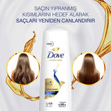 Dove Intensive Repair Hair Care Set - Nourishing Shampoo and Conditioner Duo for Damaged Hair