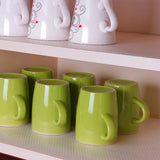 Decobella Transparent Shelf Liner - Easy Clean, Customizable, Waterproof EVA Material for Drawers & Countertops