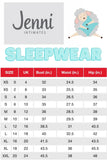 Jenni Soft Printed Knit Pajama Romper
