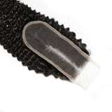Jerry Curl 2x6 Transparent Lace Human Hair Closure
