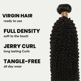 Jerry Curl 100% Human Hair Bundles