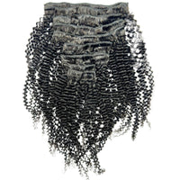 Jerry Curl Clip-In 100% Human Hair Extensions