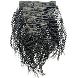 Jerry Curl Clip-In 100% Human Hair Extensions