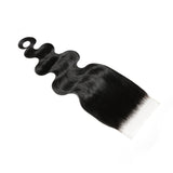 Jet Black Body Wave 5x5 HD Lace Human Hair Closure