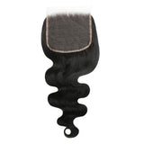 Jet Black Body Wave 6x6 HD Lace Human Hair Closure