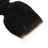 Jet Black Body Wave 6x6 HD Lace Human Hair Closure