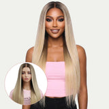 Raw Jezebel Glueless 5x5 HD Lace Professionally Colored 100% Human Hair Closure Wig