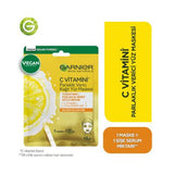 Garnier Vitamin C Brightening Sheet Face Mask for All Skin Types - Nourishing, Hydrating, and Brightening Skincare