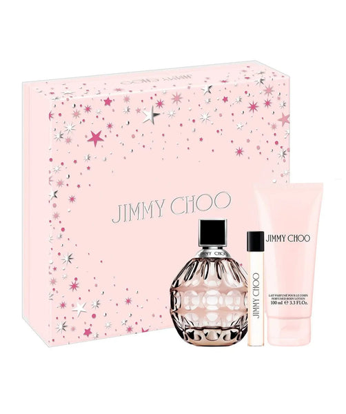 Jimmy Choo 3pc Gift Set For Women Eau De Parfum