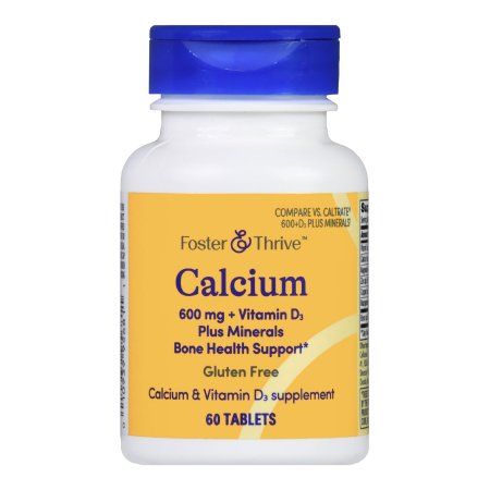 Foster & Thrive Calcium + Vitamin D3 Joint Health Supplement
