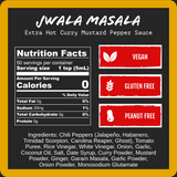 Jwala Masala - Extra Hot Curry Mustard Pepper Sauce (9oz)