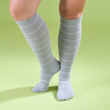 Knee-High Compression Socks - Stripes (20-30 mmHg)