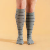 Knee-High Compression Socks - Stripes