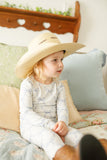 Blue Belle 2pc Ribbed Bamboo Pajamas