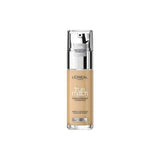 L'Oreal Paris True Match Liquid Foundation: Hydrating, Natural Finish - 3.D/3.W Warm Undertone, Evens Skin Tone, Enriched with Hyaluronic Acid & Vitamin E