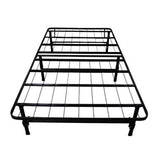 King size Black Metal Platform Bed Frame