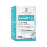 Naturalnest Magnesium Supplement 100mg - 60 Tablets | Magnesium Malate &amp; Bisglycinate