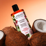 Urban Care Moisturizing Coconut Coffee Shower Gel - Nourishing Hydrating Body Wash for Dry Skin