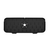 Silicone Kitchen Sink Faucet Splash Guard and Drip Catcher Tray
