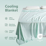 Kasentex Cooling Breathable Blanket - Silky Soft Lightweight Blanket for Hot Sleepers