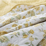 Kasentex Reversible Lightweight Cotton Floral Bedding Set Twin/Queen/King - Comfortable Home Bedding
