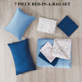 Kasentex Reversible 5/7pc Lightweight Bedding Set - Comfortable Home Bedding