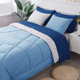Kasentex Reversible 5/7pc Lightweight Bedding Set - Comfortable Home Bedding