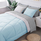 Kasentex Reversible 5/7pc Lightweight Bedding Set - Comfortable Home Bedding