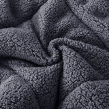 Kasentex Reversible All-Season Plush Comforter Set Twin/Queen/King - Warm Plush Bedding for Winter