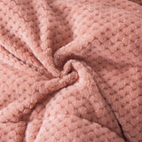 Kasentex Reversible All-Season Plush Comforter Set Twin/Queen/King - Warm Plush Bedding for Winter