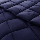 Kasentex Reversible All-Season Comforter Twin/Queen/King - Cozy Down Alternative Bedding