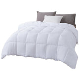 Kasentex Reversible All-Season Comforter Twin/Queen/King - Cozy Down Alternative Bedding
