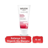 Weleda Natural Toothpaste with Ratanya Root for Sensitive Gums - 2.54 fl oz, Chemical-Free Oral Care