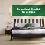[Buy 1 Get 1] Kaylin Solid Wood Bed Frame & Nightstand