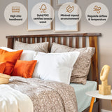 Kaylin Solid Wood Bed Frame
