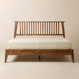 [Buy 1 Get 1] Kaylin Solid Wood Bed Frame & Nightstand