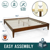 Mervyn Solid Wood Bed Frame
