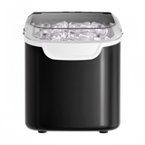 Kismile Ice Makers Countertop with Handle,8 Cubes in 6 Mins,Portable Ice Machine with Self-Cleaning for Home 58012RIM0