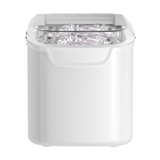 Kismile Ice Makers Countertop with Handle,8 Cubes in 6 Mins,Portable Ice Machine with Self-Cleaning for Home 58012RIM0